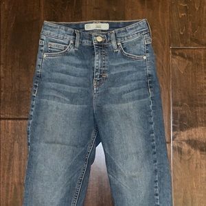 Top shop Jamie Cropped Jeans